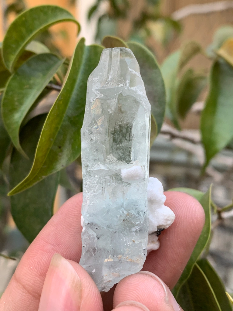 Aquamarine from Alchuri, Shigar Valley, Shigar District, Gilgit-Baltistan, Pakistan image