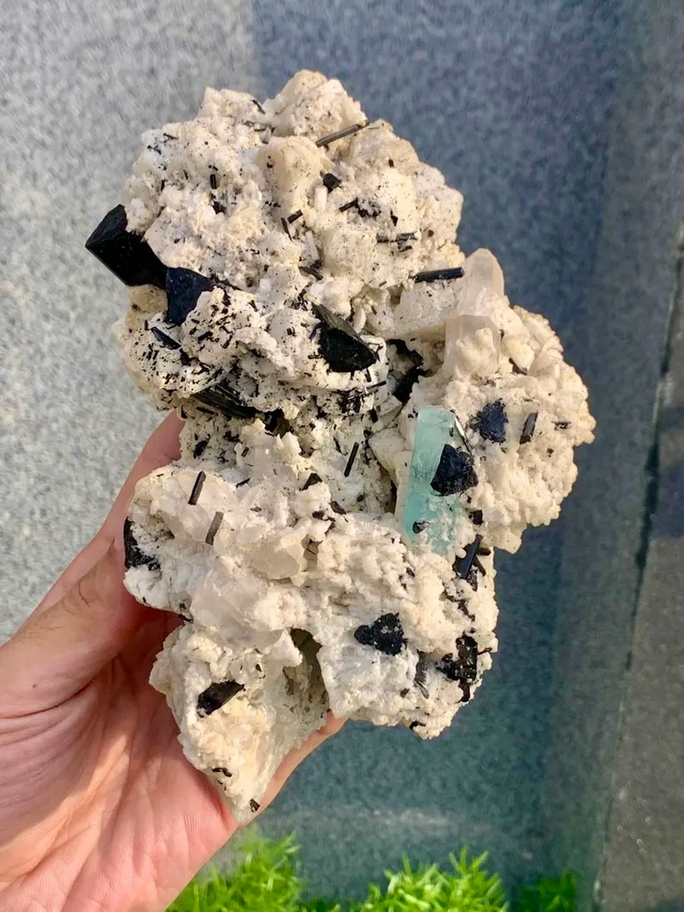 Aquamarine from Alchuri, Shigar Valley, Shigar District, Gilgit-Baltistan, Pakistan - image 9