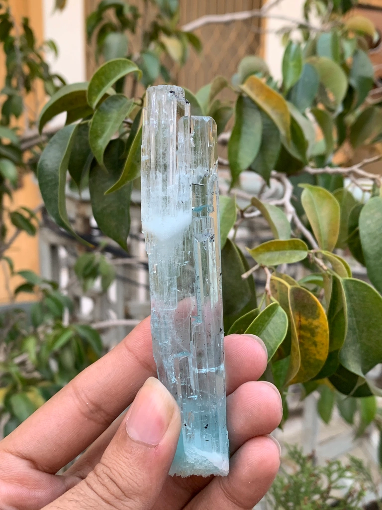 Aquamarine from Alchuri, Shigar Valley, Shigar District, Gilgit-Baltistan, Pakistan - image 2