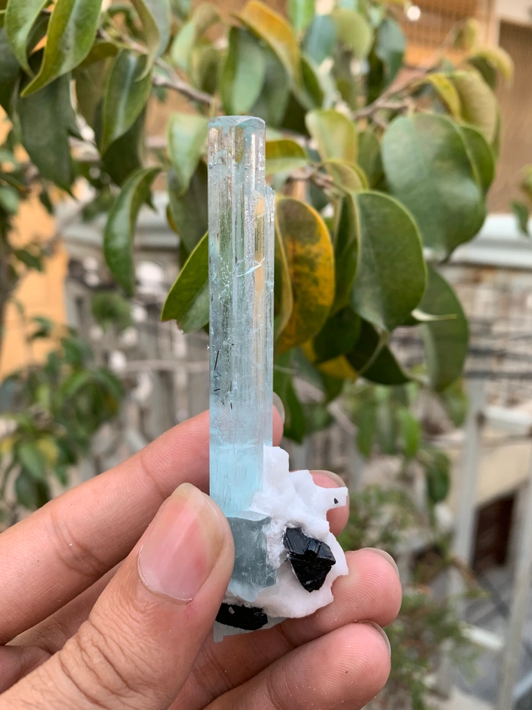 Aquamarine from Alchuri, Shigar Valley, Shigar District, Gilgit-Baltistan, Pakistan - image 2