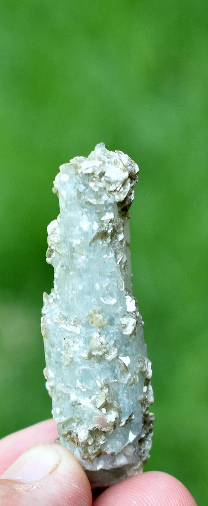 Aquamarine from Alchuri, Shigar Valley, Shigar District, Gilgit-Baltistan, Pakistan - image 7