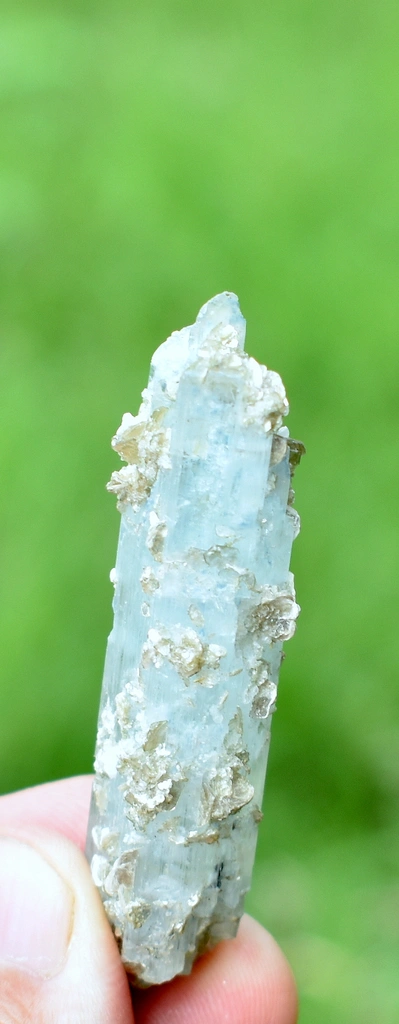 Aquamarine from Alchuri, Shigar Valley, Shigar District, Gilgit-Baltistan, Pakistan - image 6