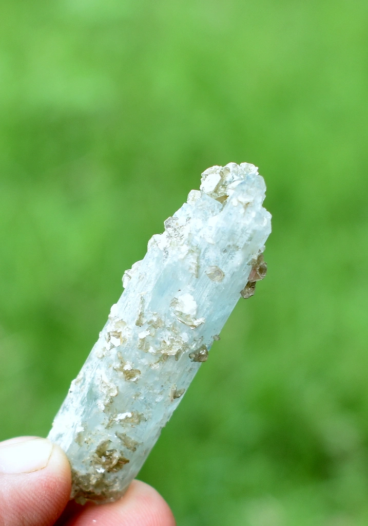 Aquamarine from Alchuri, Shigar Valley, Shigar District, Gilgit-Baltistan, Pakistan - image 7