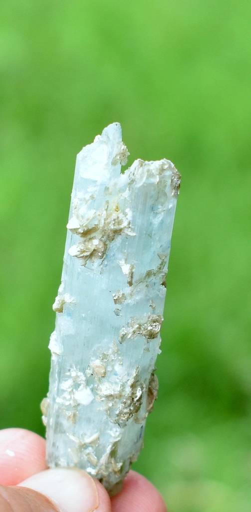 Aquamarine from Alchuri, Shigar Valley, Shigar District, Gilgit-Baltistan, Pakistan - image 9