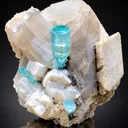 Aquamarine from Alchuri, Shigar Valley, Shigar District, Gilgit-Baltistan, Pakistan - image 1