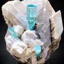 Aquamarine from Alchuri, Shigar Valley, Shigar District, Gilgit-Baltistan, Pakistan - image 4