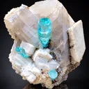 Aquamarine from Alchuri, Shigar Valley, Shigar District, Gilgit-Baltistan, Pakistan - image 5