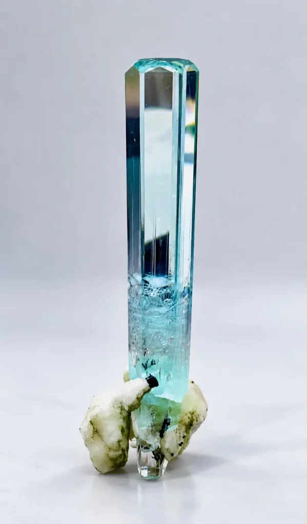 Aquamarine from Arondu, Basha Valley, Shigar District, Gilgit-Baltistan, Pakistan - image 2