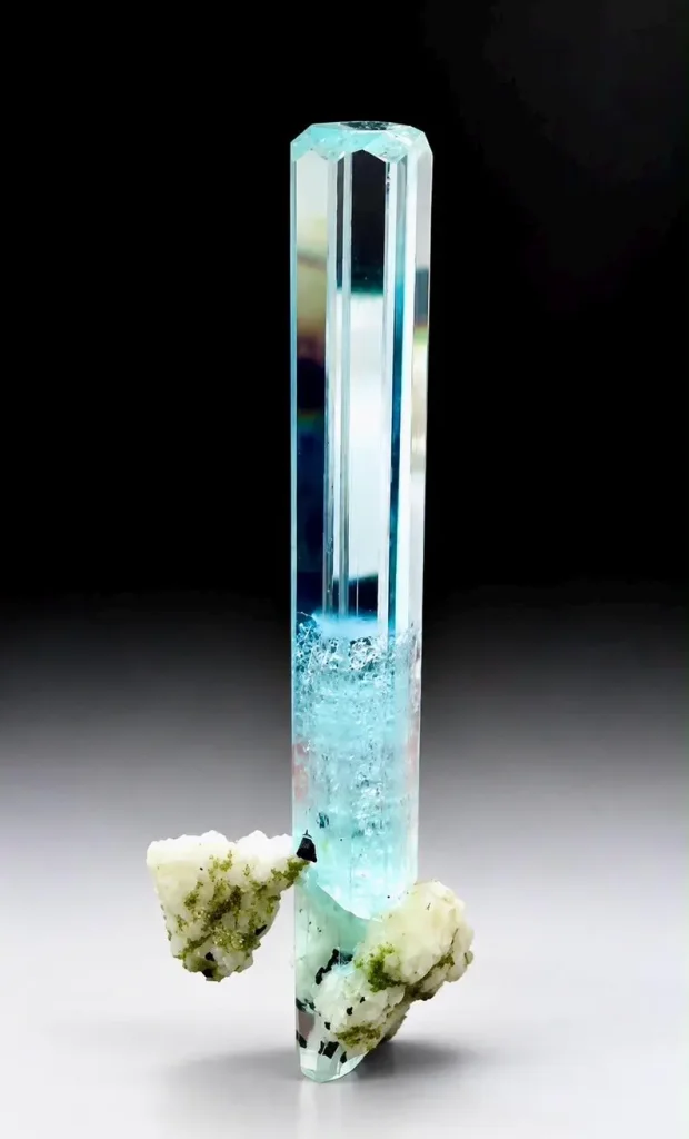 Aquamarine from Arondu, Basha Valley, Shigar District, Gilgit-Baltistan, Pakistan - image 5
