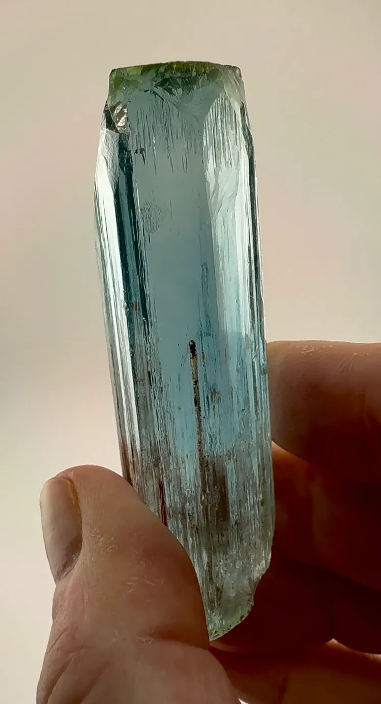 Aquamarine from Brazil, Minas Gerais, Medina - image 2