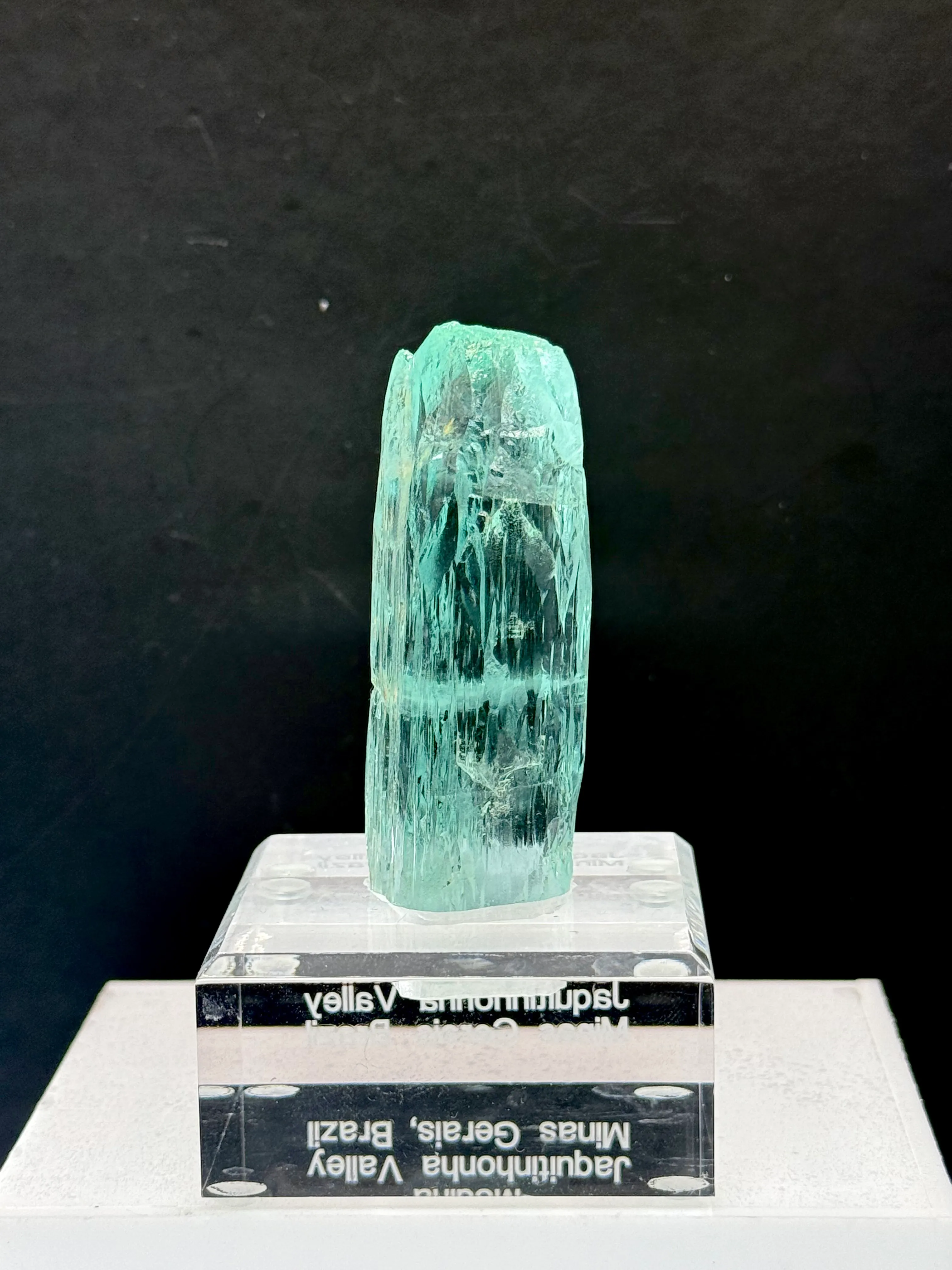 Aquamarine from Brazil, Minas Gerais, Medina - image 3