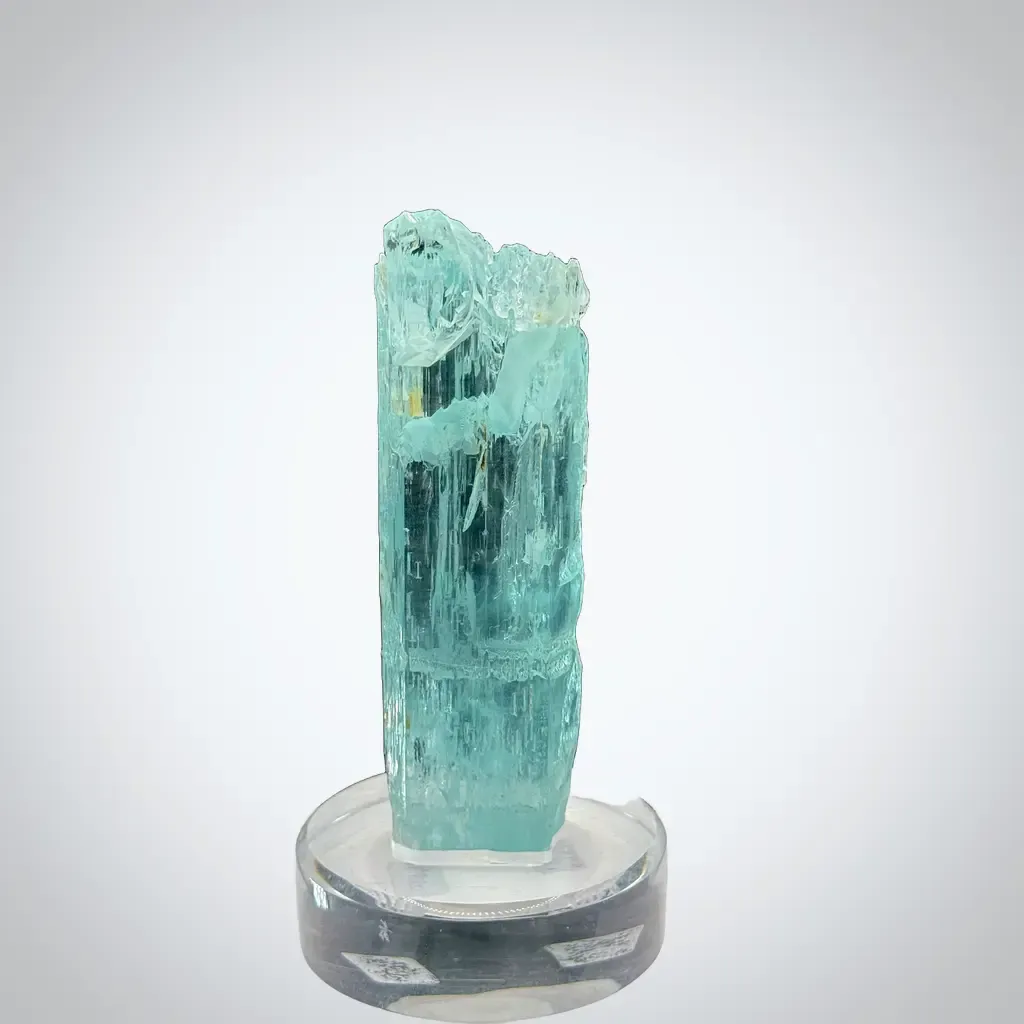 Aquamarine from Brazil, Minas Gerais, Pedra Azul pegmatite district, Medina pegmatite field image