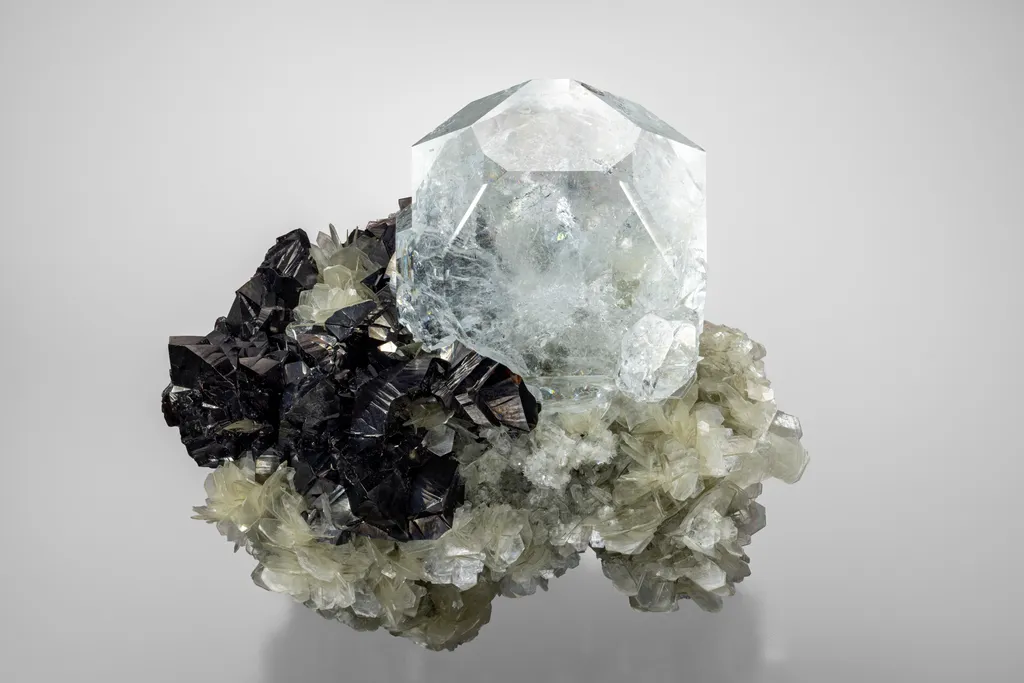 Aquamarine from China, Sichuan, Pingwu Co. image