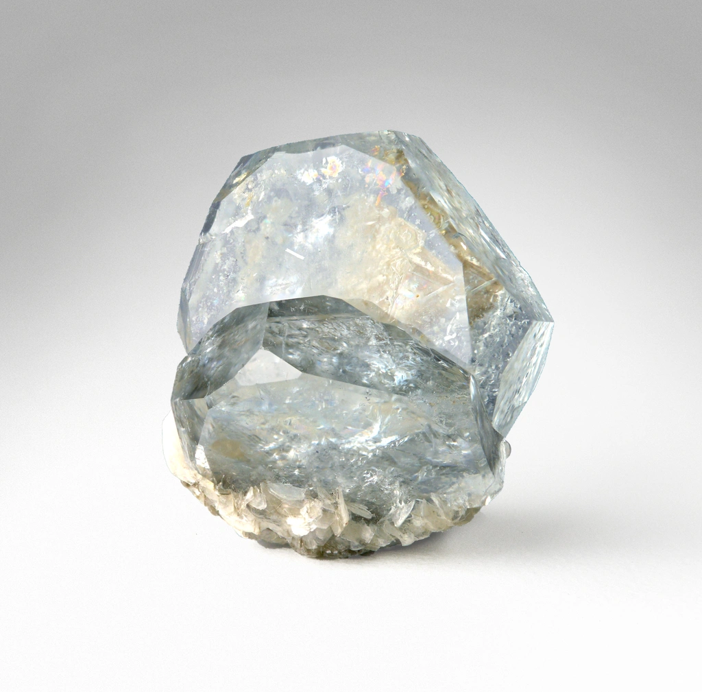 Aquamarine from China, Sichuan, Pingwu Co., Mount Little Xuebaoding image