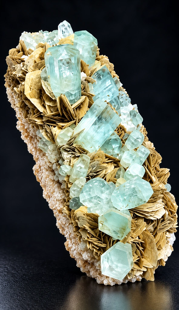 Aquamarine from Chumar Bakhoor, Nagar District, Gilgit-Baltistan, Pakistan - image 3