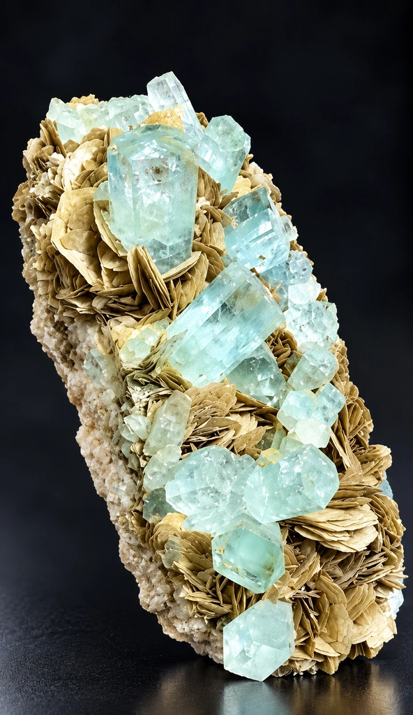 Aquamarine from Chumar Bakhoor, Nagar District, Gilgit-Baltistan, Pakistan - image 2