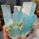 Aquamarine from Chumar Bakhoor, Nagar District, Gilgit-Baltistan, Pakistan - image 5