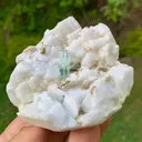 Aquamarine from Dassu, Braldu Valley, Shigar District, Gilgit-Baltistan, Pakistan - image 1