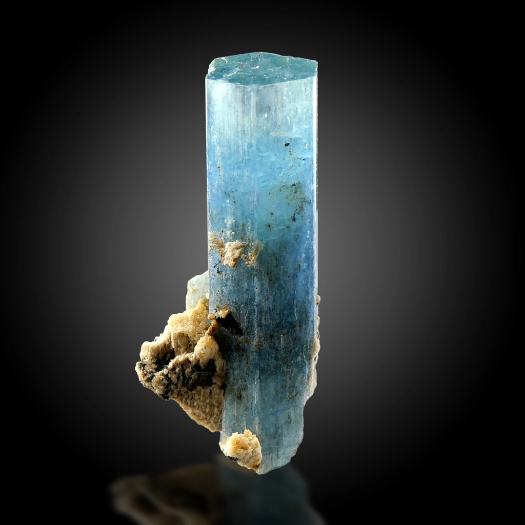 Aquamarine from Erongo Mountains, Erongo Region, Namibia image