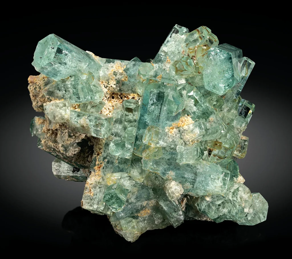 Aquamarine from Erongo Mountains, Erongo Region, Namibia image