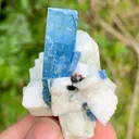 Aquamarine from Haramosh Mts., Roundu District, Gilgit-Baltistan, Pakistan - image 2