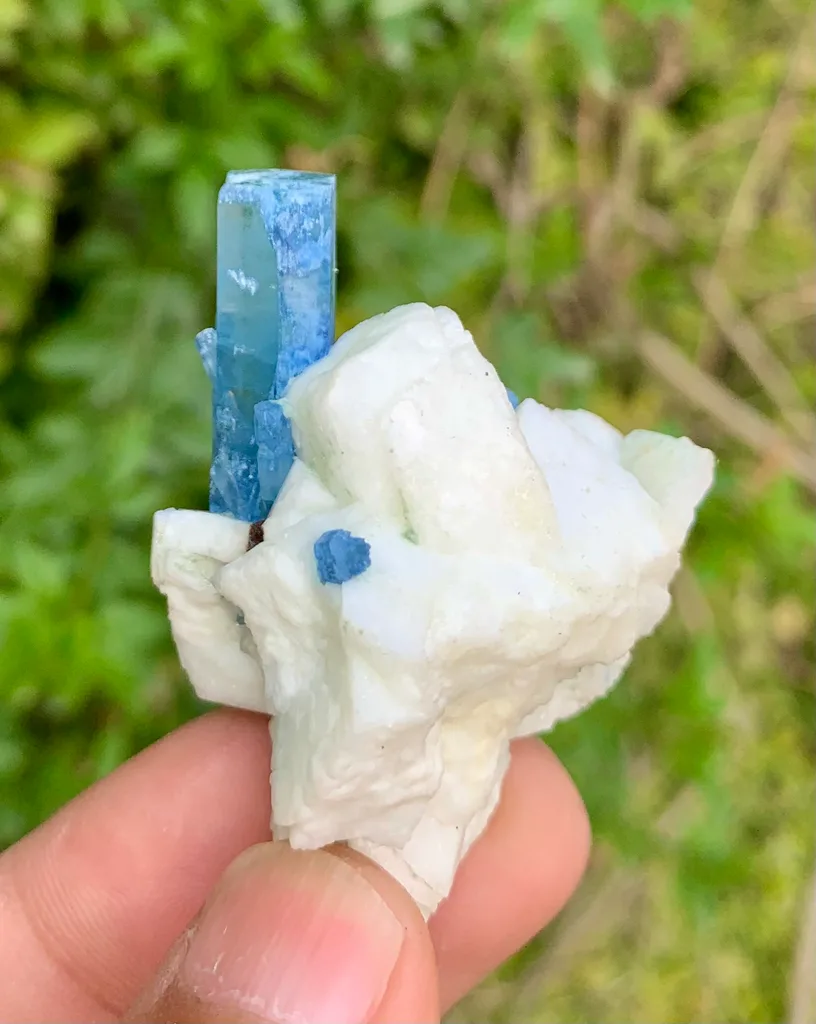 Aquamarine from Haramosh Mts., Roundu District, Gilgit-Baltistan, Pakistan - image 5