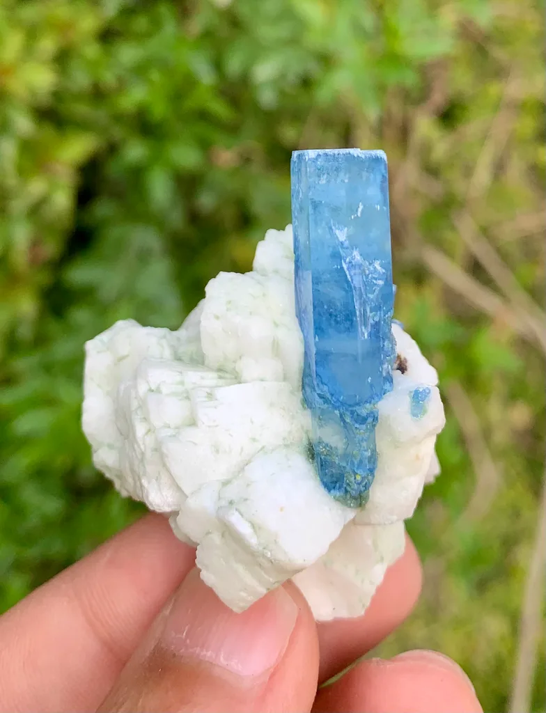 Aquamarine from Haramosh Mts., Roundu District, Gilgit-Baltistan, Pakistan - image 7