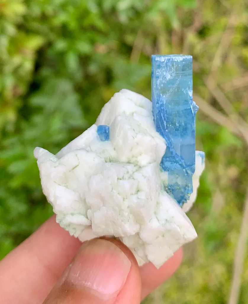 Aquamarine from Haramosh Mts., Roundu District, Gilgit-Baltistan, Pakistan - image 3