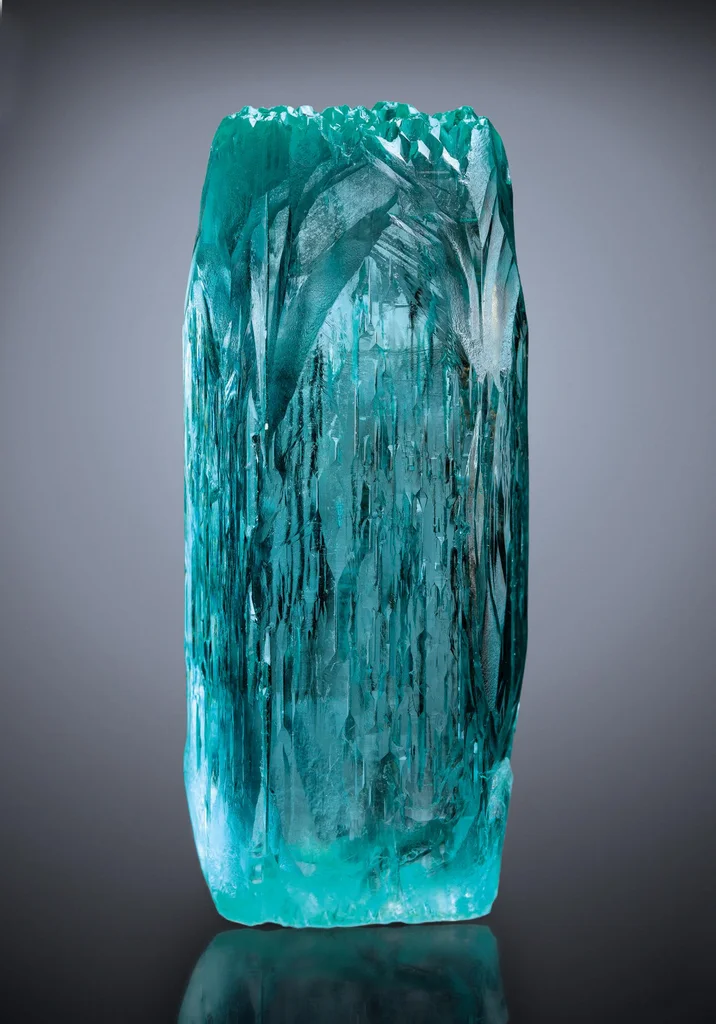 Aquamarine from Jaquetô mine, Bahia, Brazil - image 1