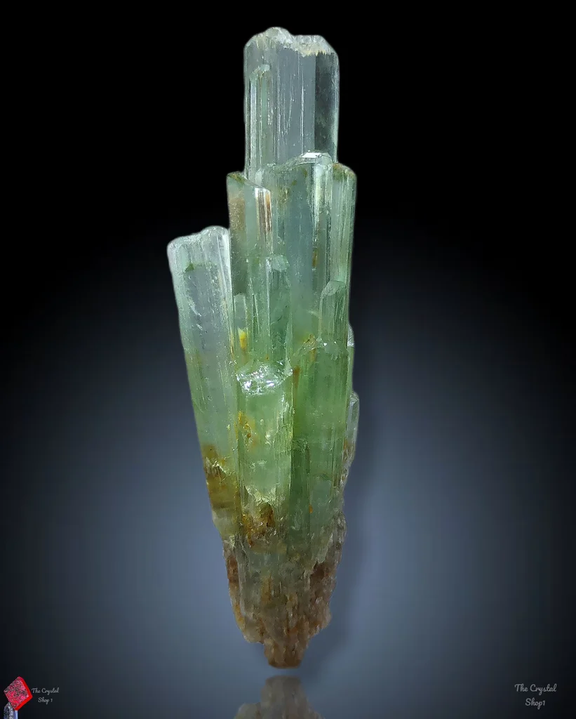 Aquamarine from Kakamunurle Mine, Karur District, Tamil Nadu, India image