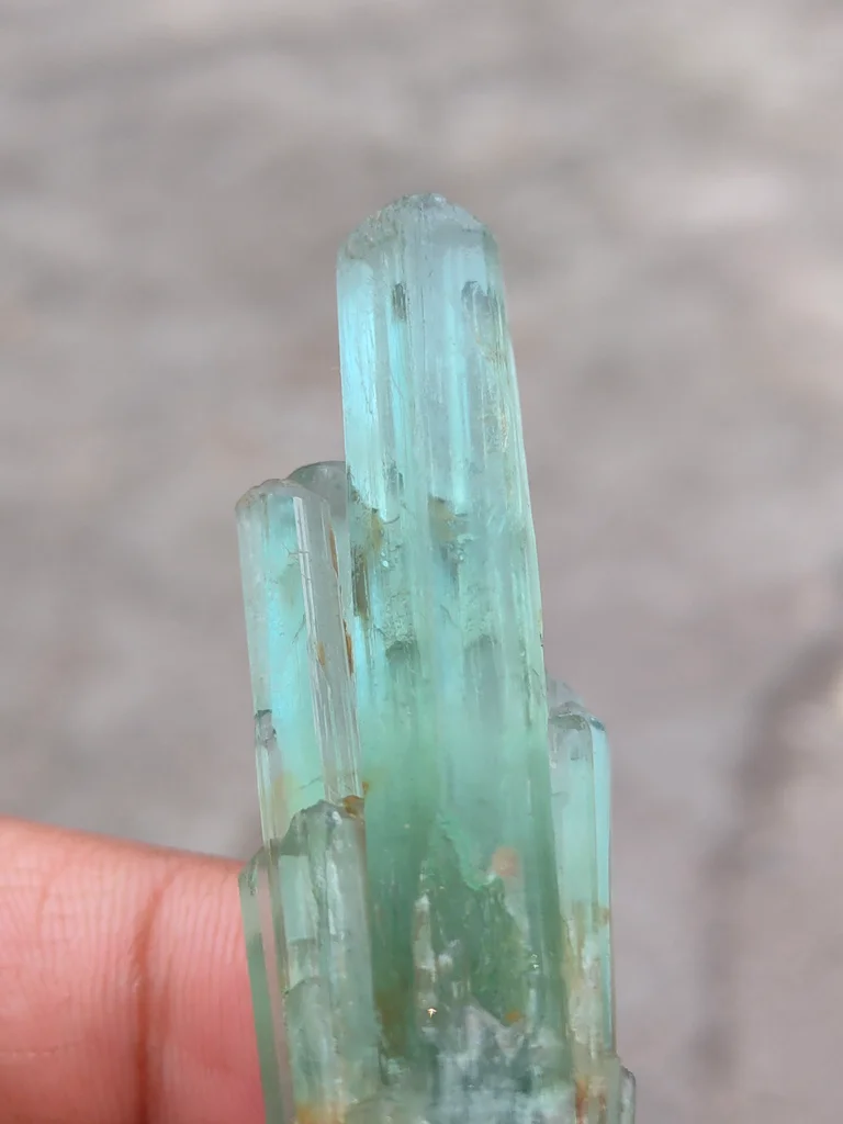 Aquamarine from Kakamunurle Mine, Karur District, Tamil Nadu, India - image 6