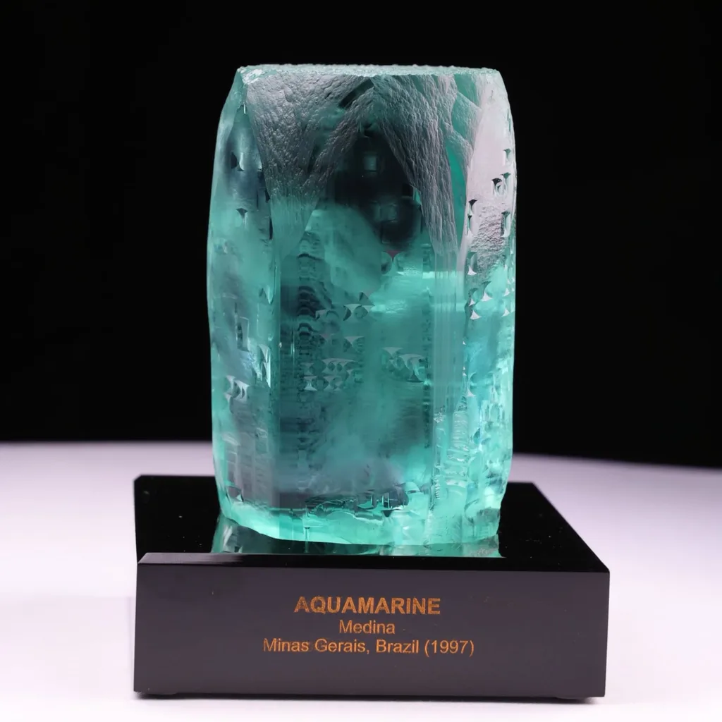 Aquamarine from Medina, Minas Gerais, Brazil image