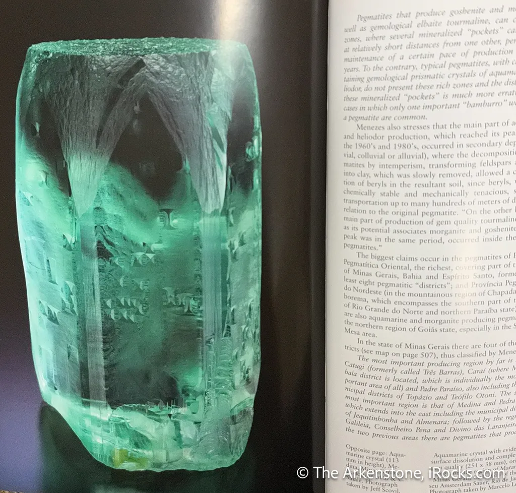 Aquamarine from Medina, Minas Gerais, Brazil - image 7