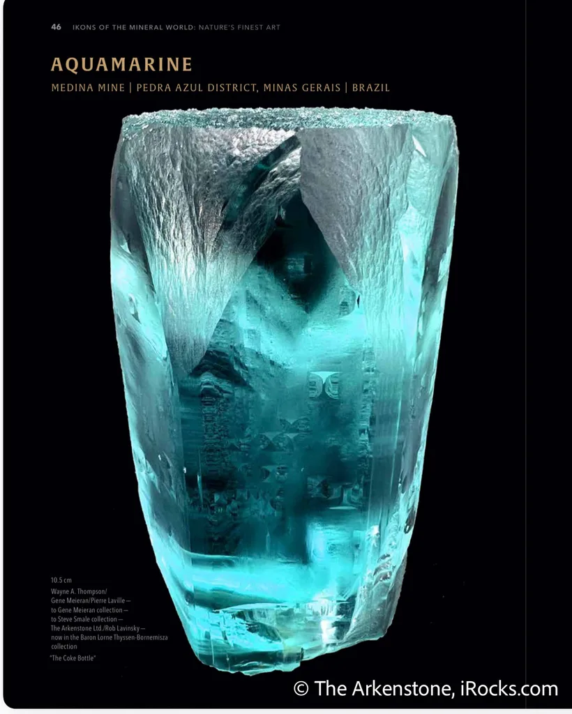 Aquamarine from Medina, Minas Gerais, Brazil - image 4
