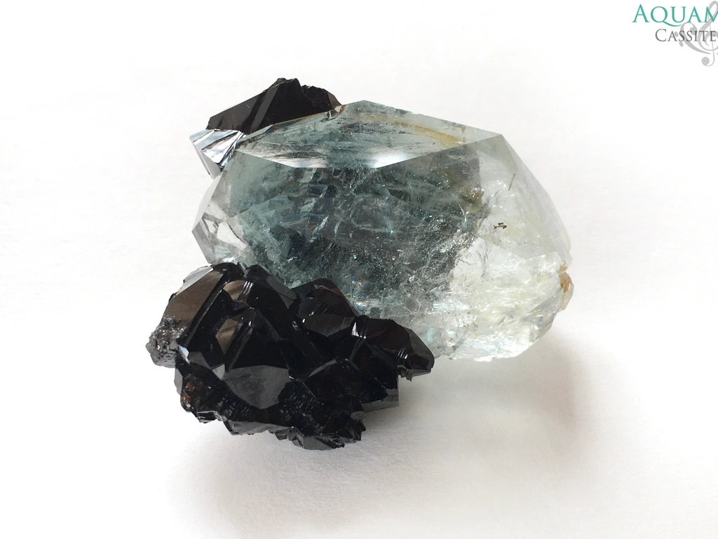 Aquamarine from Mount Little Xuebaoding, Pingwu Co., Sichuan, China image
