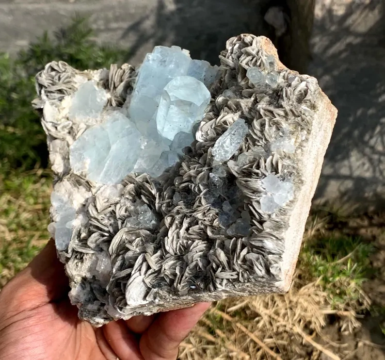 Aquamarine from Nagar, Nagar District, Gilgit-Baltistan, Pakistan - image 8