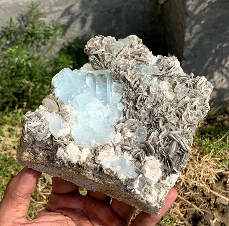 Aquamarine from Nagar, Nagar District, Gilgit-Baltistan, Pakistan - image 6