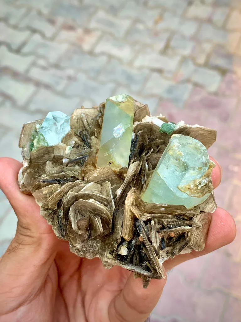 Aquamarine from Nagar, Nagar District, Gilgit-Baltistan, Pakistan - image 8