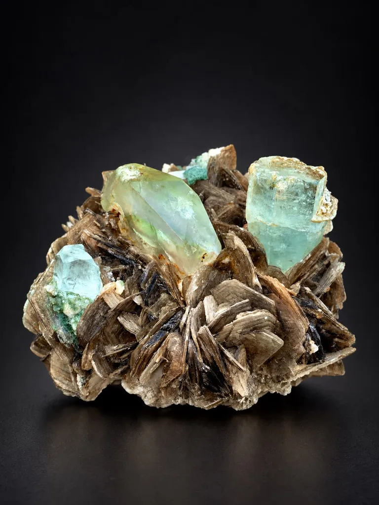 Aquamarine from Nagar, Nagar District, Gilgit-Baltistan, Pakistan image
