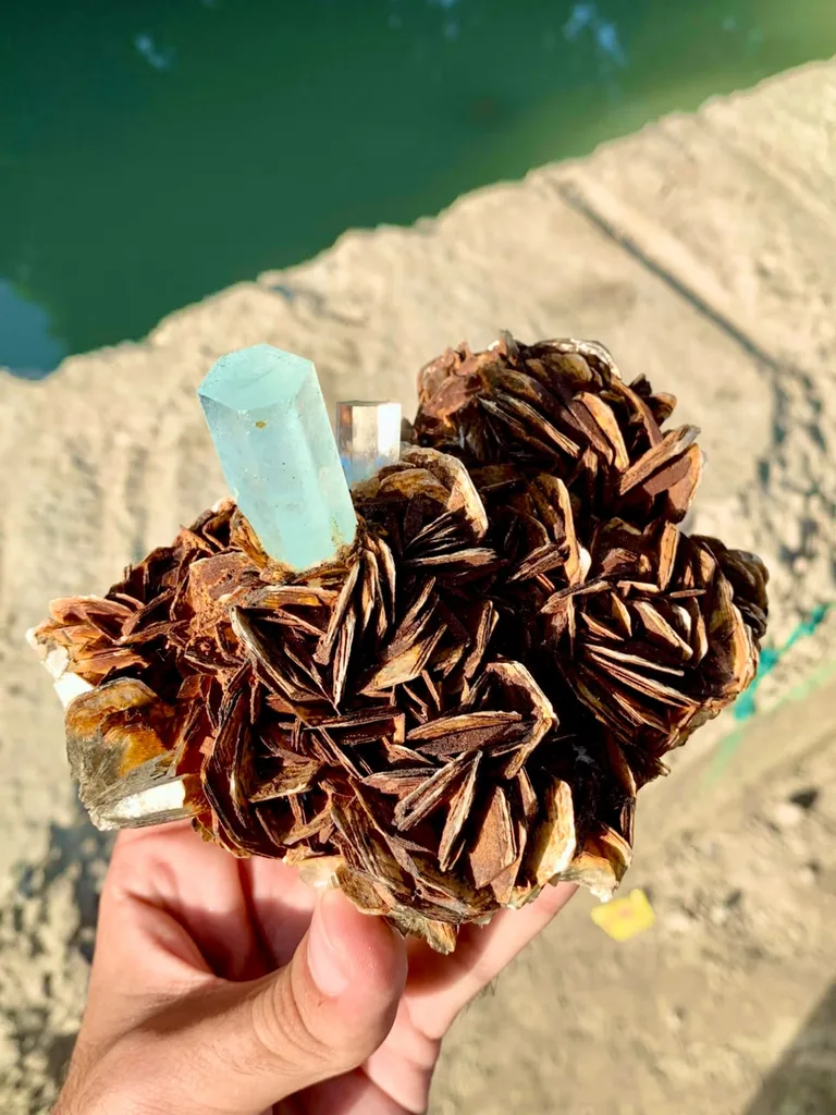 Aquamarine from Nagar, Nagar District, Gilgit-Baltistan, Pakistan - image 5