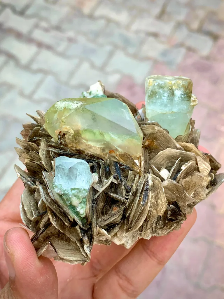 Aquamarine from Nagar, Nagar District, Gilgit-Baltistan, Pakistan - image 6