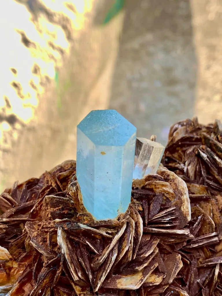 Aquamarine from Nagar, Nagar District, Gilgit-Baltistan, Pakistan - image 7