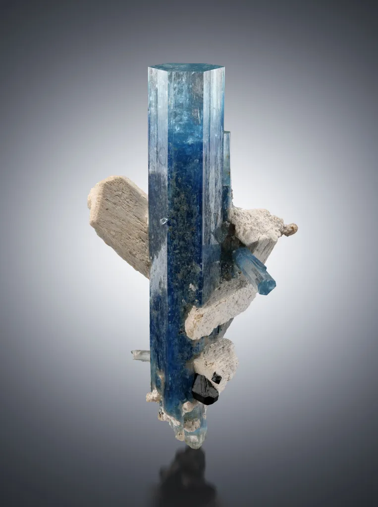 Aquamarine from Namibia, Erongo Region, Erongo Mountains