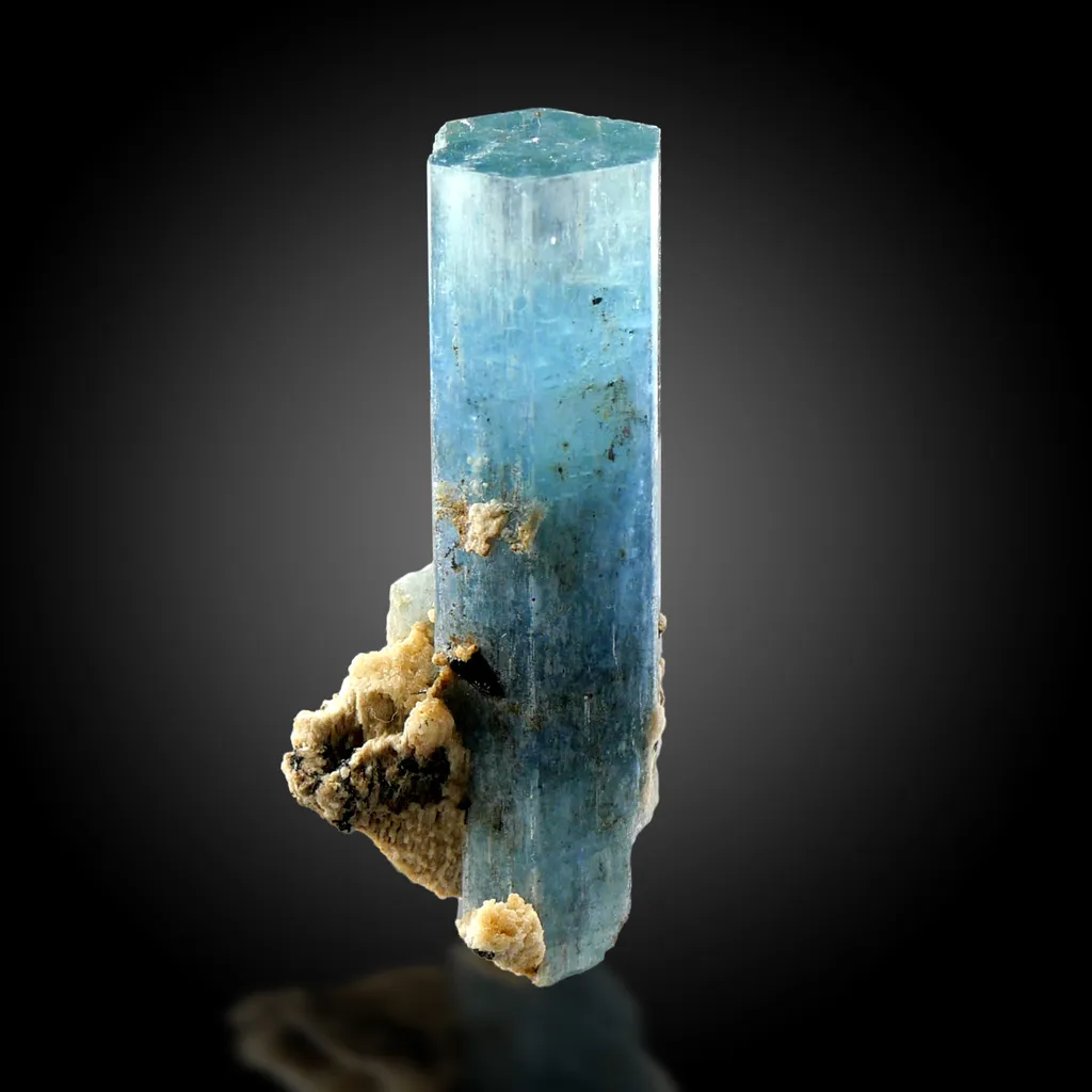 Aquamarine from Namibia, Erongo Region, Erongo Mountains, Erongo Mtns., Erongo Region, Namibia image