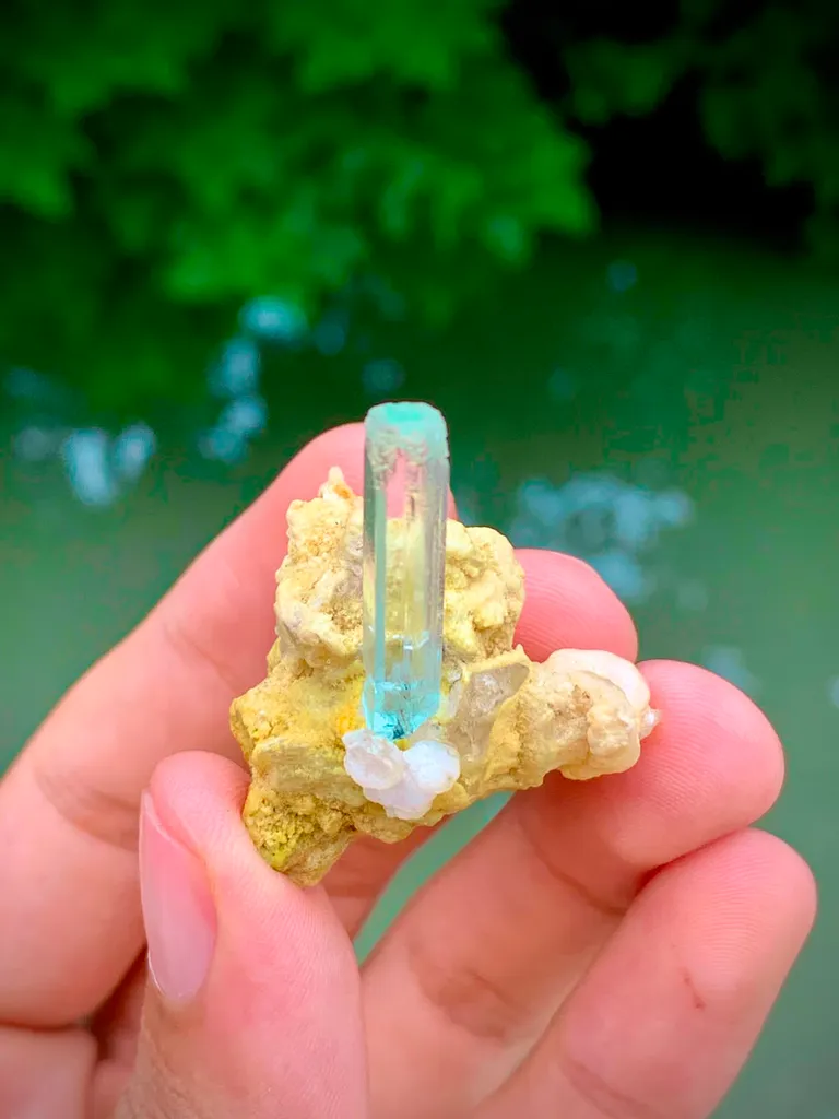 Aquamarine from Pakistan - image 10