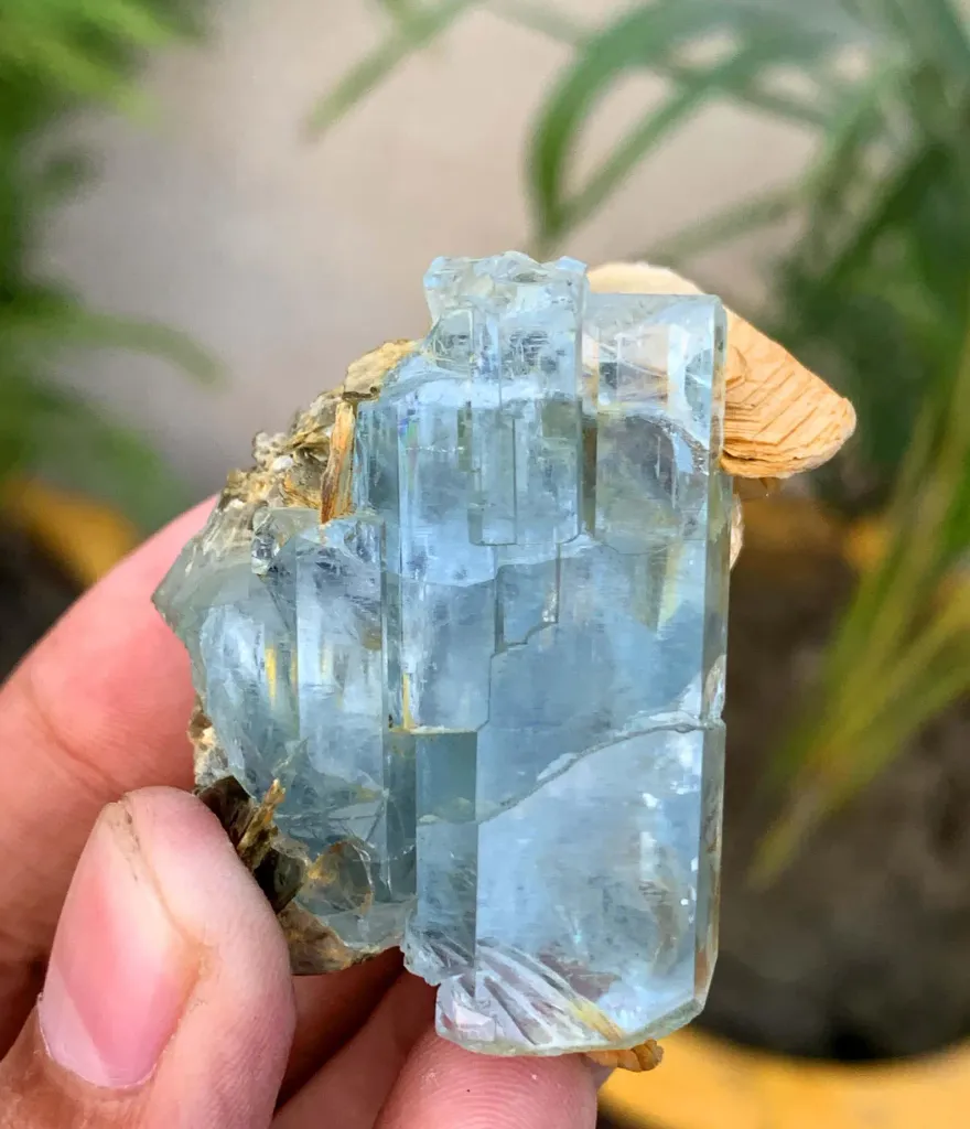 Aquamarine from Pakistan - image 11