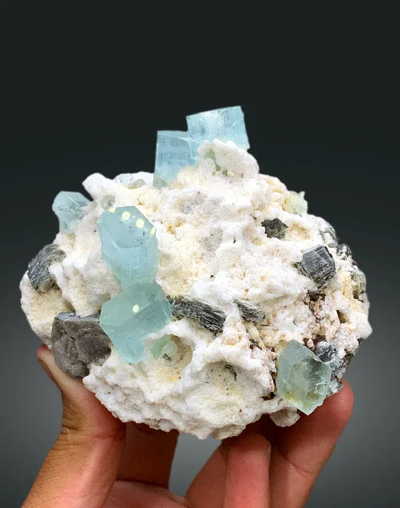 Aquamarine from Pakistan, Gilgit-Baltistan, Nagar District, Aliabad - image 4