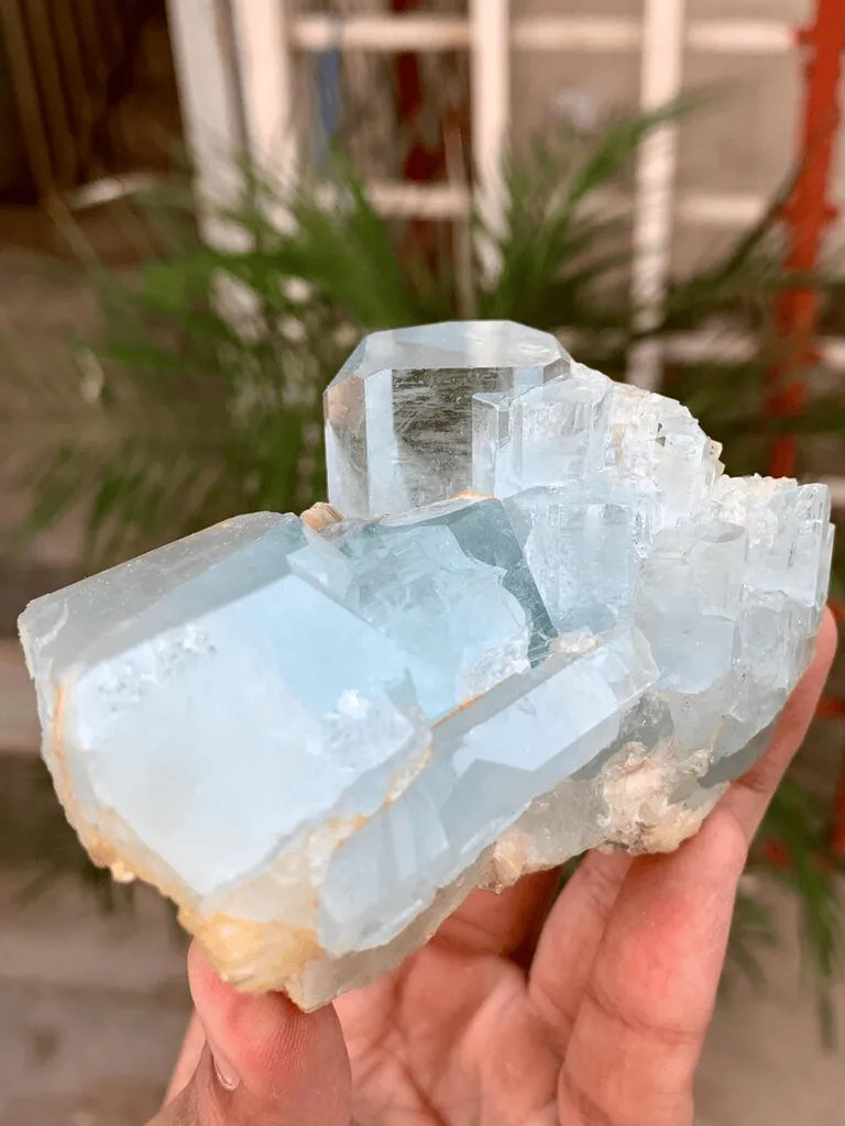 Aquamarine from Pakistan, Gilgit-Baltistan, Nagar District, Aliabad - image 8