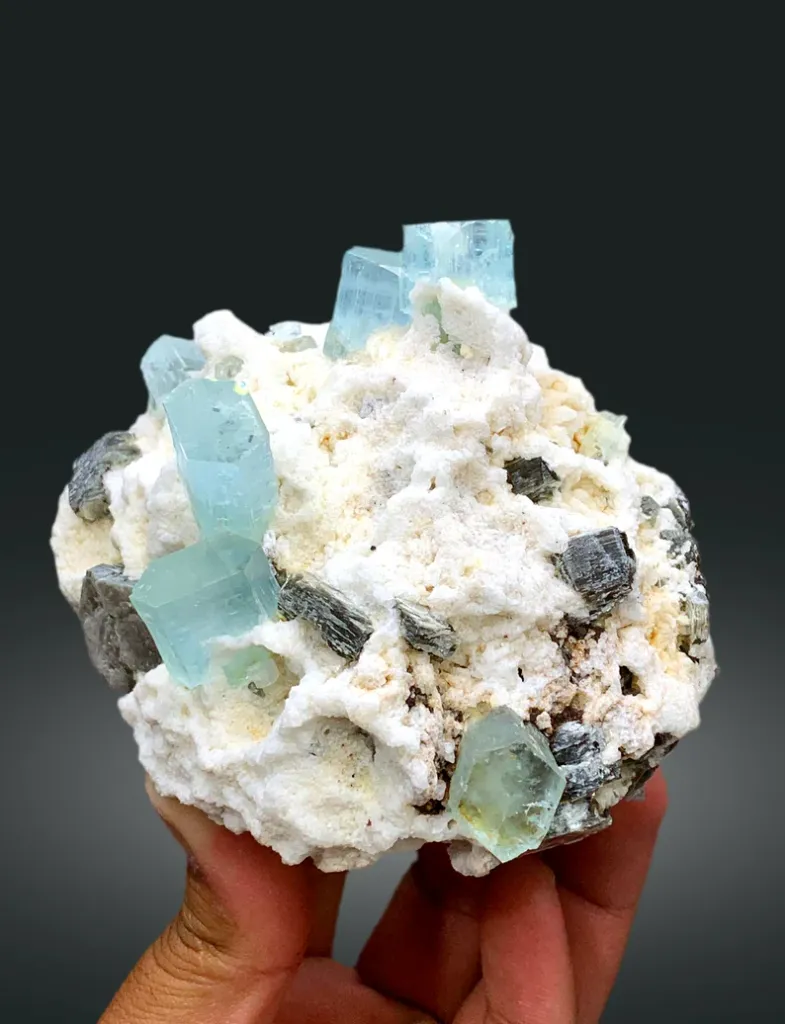 Aquamarine from Pakistan, Gilgit-Baltistan, Nagar District, Aliabad - image 5