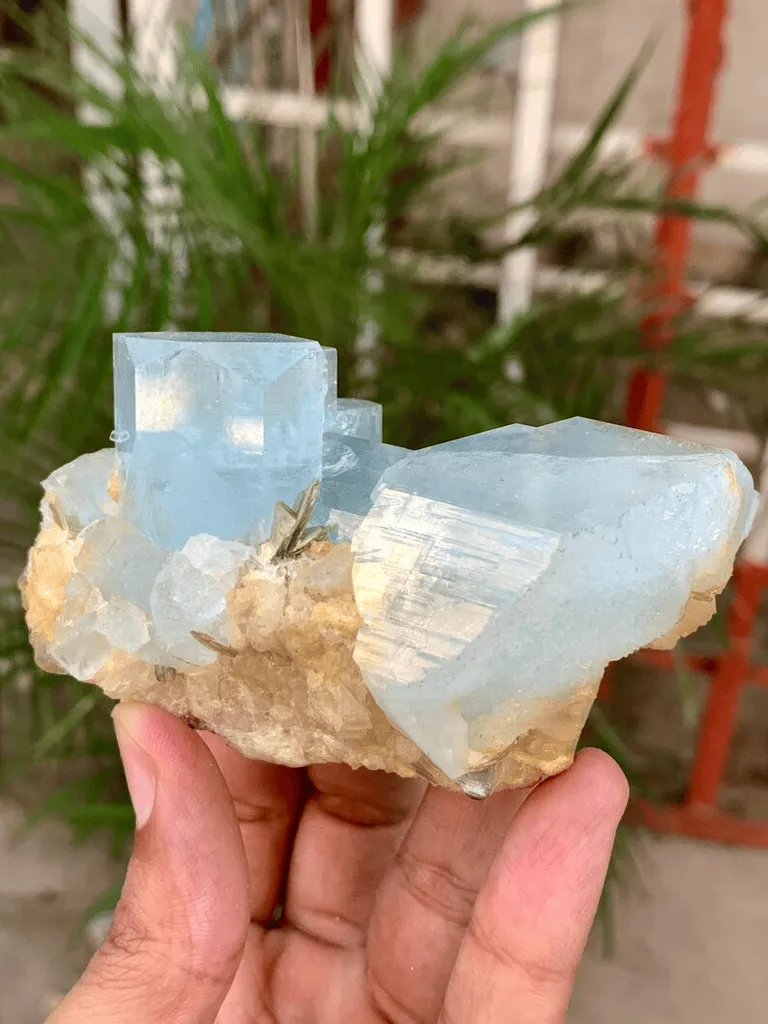 Aquamarine from Pakistan, Gilgit-Baltistan, Nagar District, Aliabad - image 3